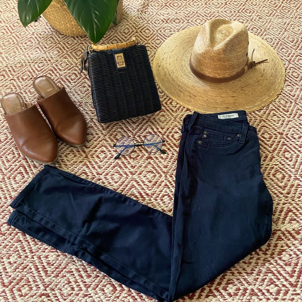 AG Black skinny jeans